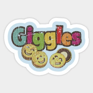 Giggles Cookies 1985 Sticker